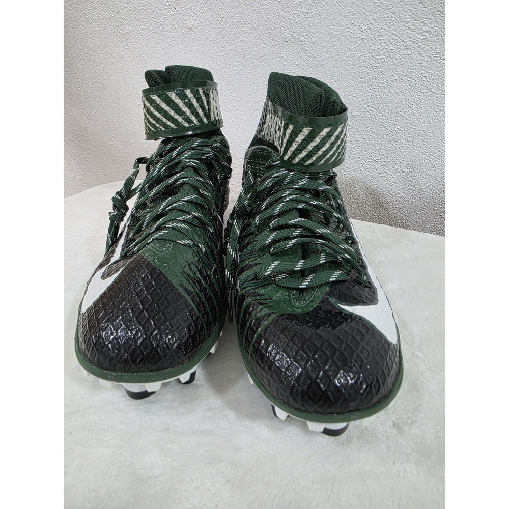 Nike Lunarbeast Elite TD Size 10.5 Football Cleats 847588-022 Green/ Black - Picture 8 of 12